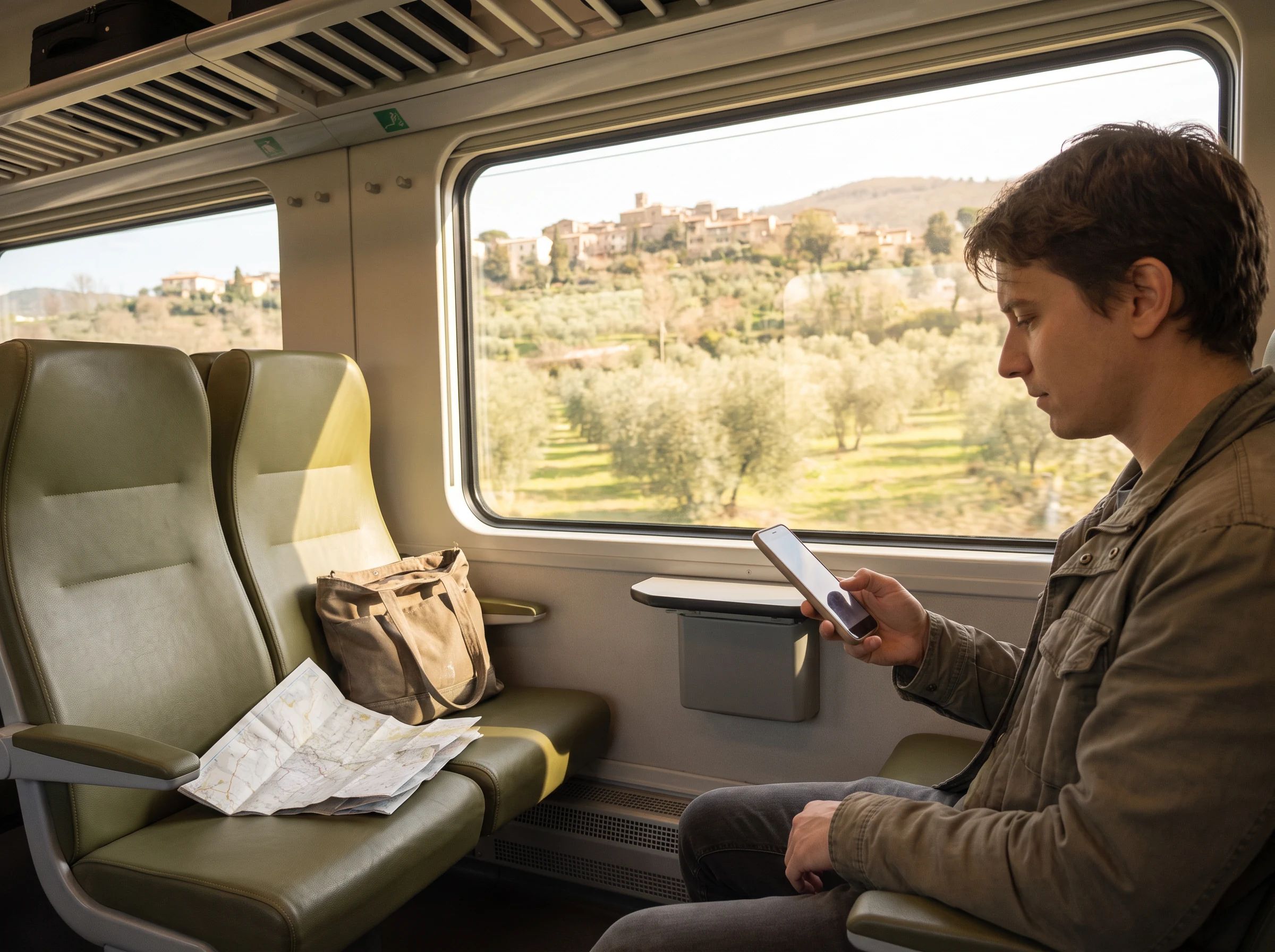 Taccuino con una lista visiva di elementi mobili